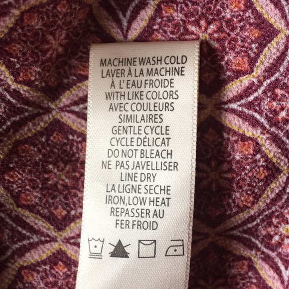 Max Studio Tiered Floral Full Length Dress In Pink Floral Print - Size Small - Picture 16 of 16